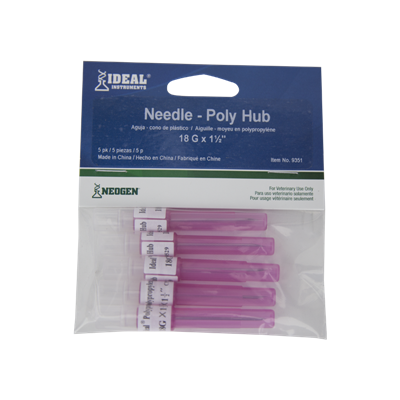 IDEAL® DISPOSABLE PH NEEDLES 18 G X 1.5
